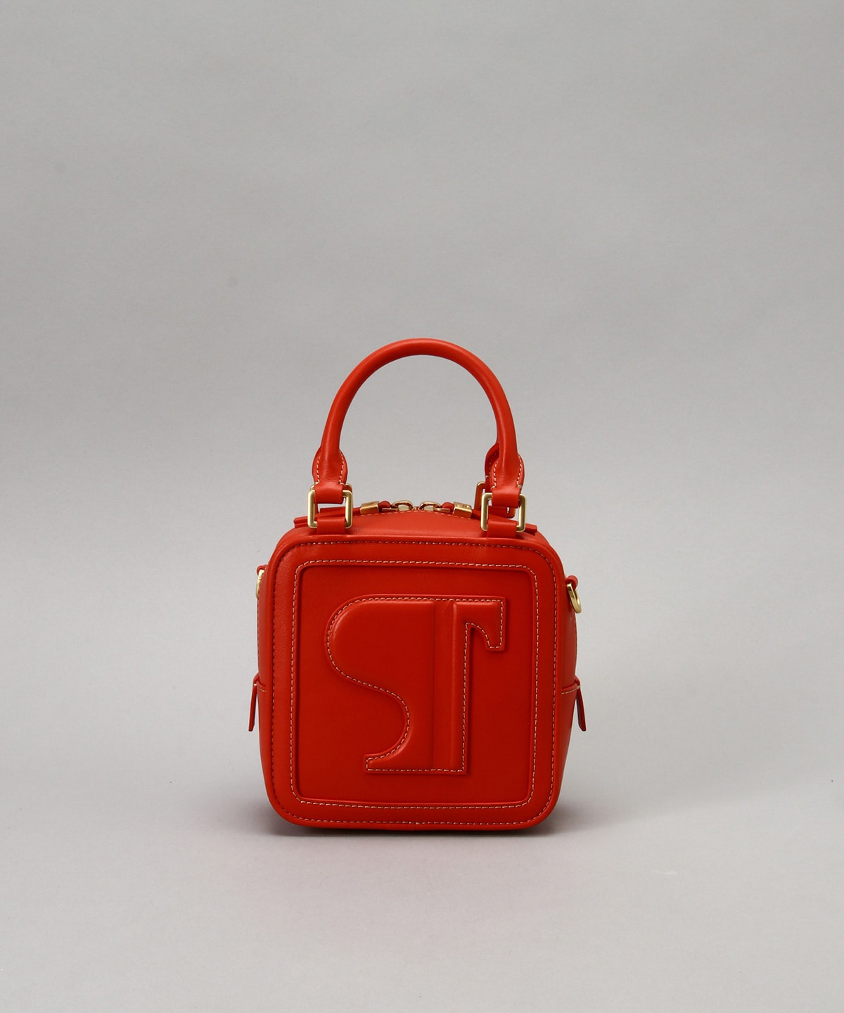 Pomme d'espoir サック ア ラ モード ミニハンドバッグ(FREE オレンジ