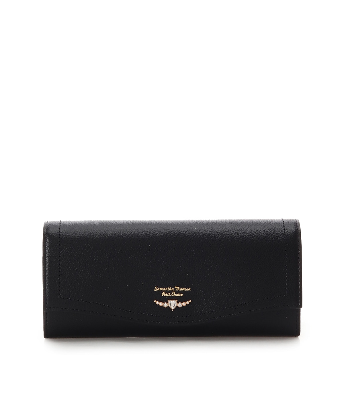 クリアハートビジュー 長財布(FREE ブラック): Samantha Thavasa Petit