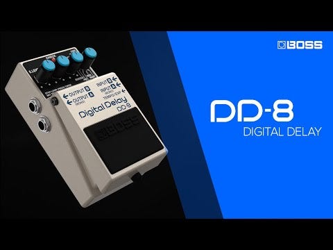Buy sasku Boss DD-8 Digital Delay Guitar Effect Pedal | Sam Ash Music