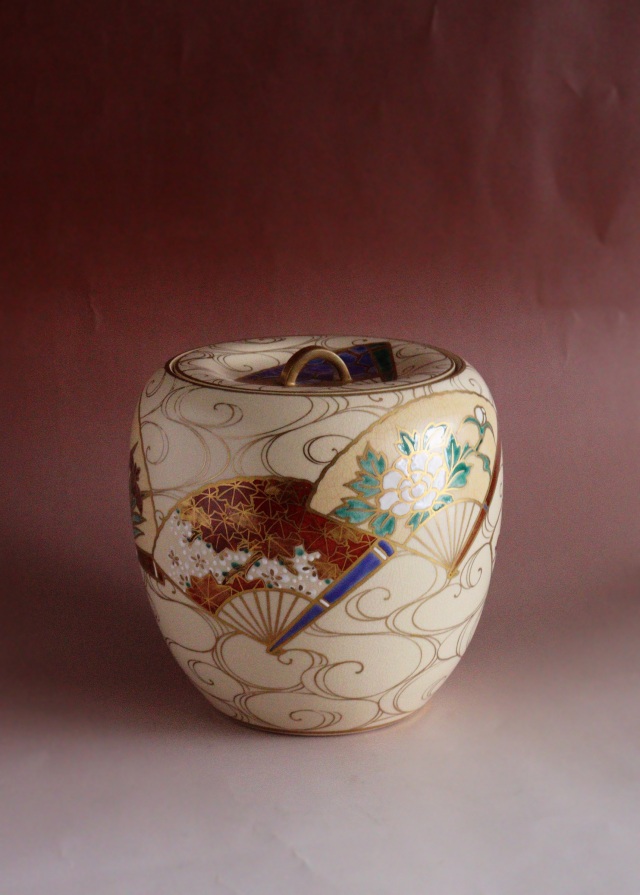 清閑寺窯 杉田祥平作 京焼 皆具 茶道具Antique Sam's Collection