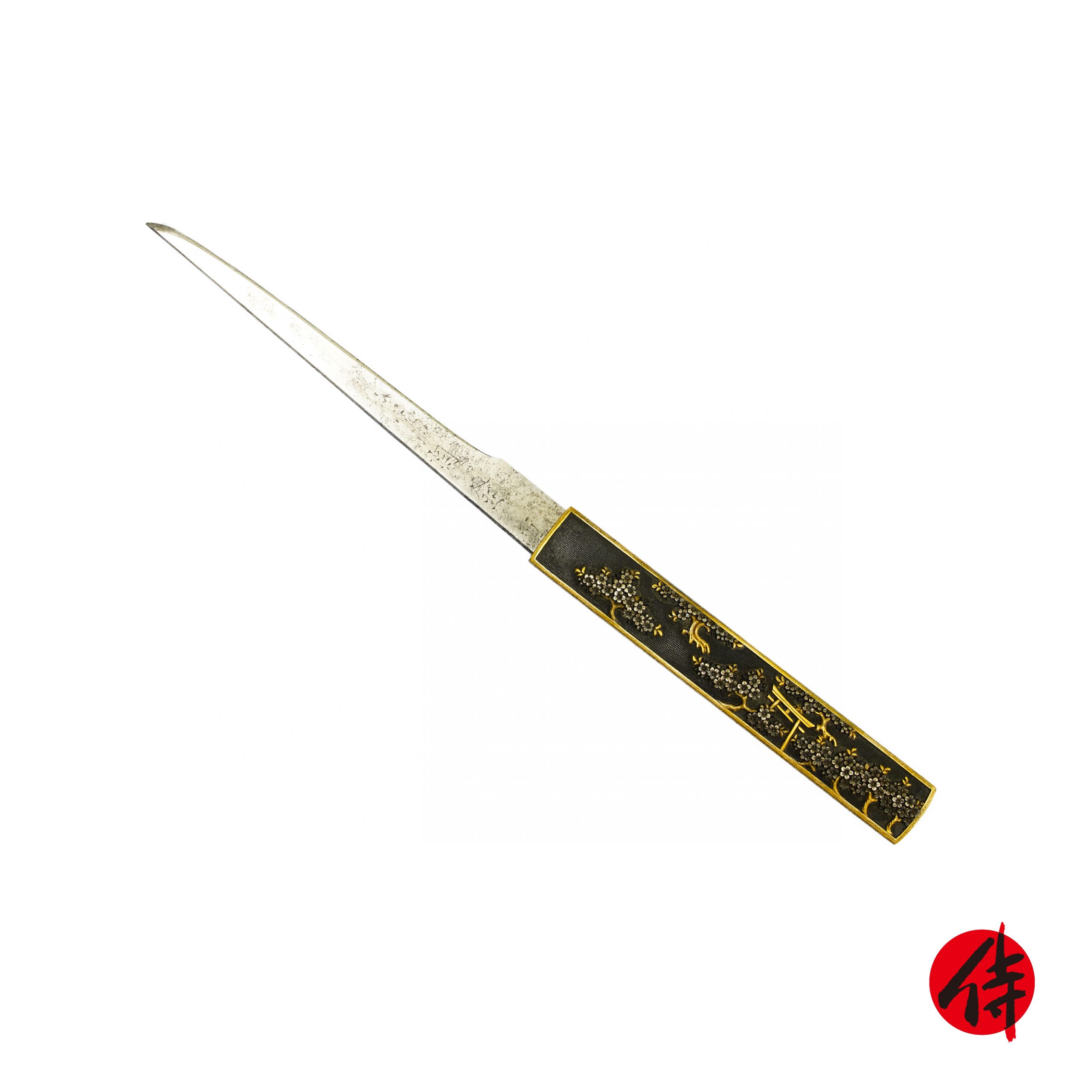 Edo period Antique Ichijo Kozuka for Samurai Sword with NBTHK