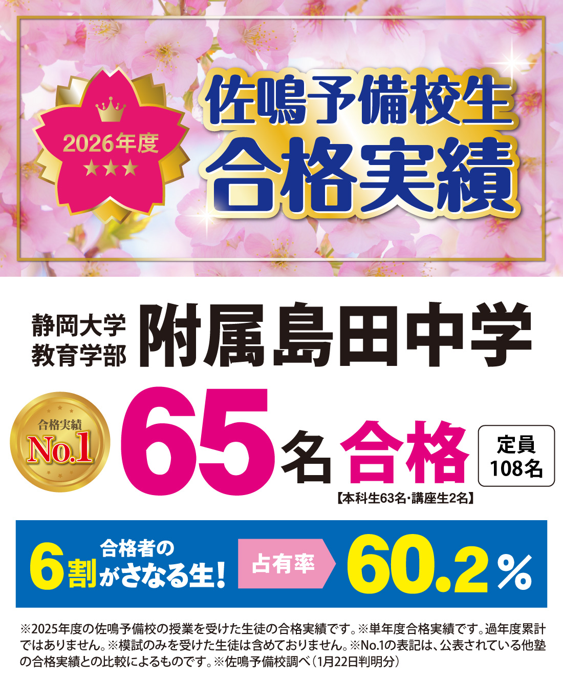 藤枝本部校（藤枝市）中学受験クラス | 佐鳴予備校-愛知静岡の学習塾