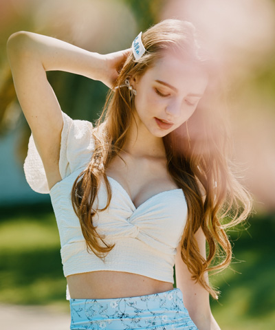 オフショルダー水着│三愛水着楽園・San-ai Resort(三愛リゾート)通販