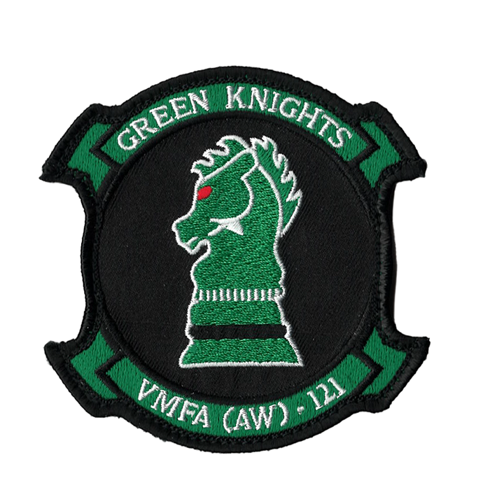 米軍グッズ GREEN KNIGHTS アメリカ海兵隊第121戦闘攻撃飛行隊 VMFA