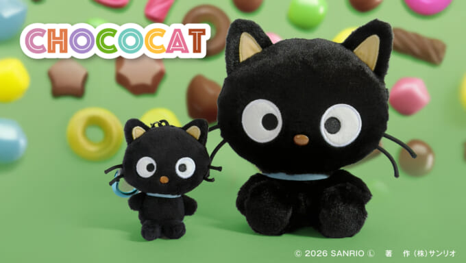 ティーズファクトリーから30周年を迎えるチョコキャットの新作グッズが
