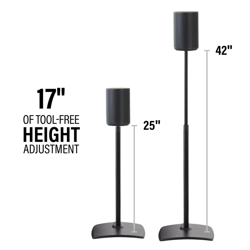 SANUS WSSE1A1 | Designed For Sonos | Speaker Mounts and Stands