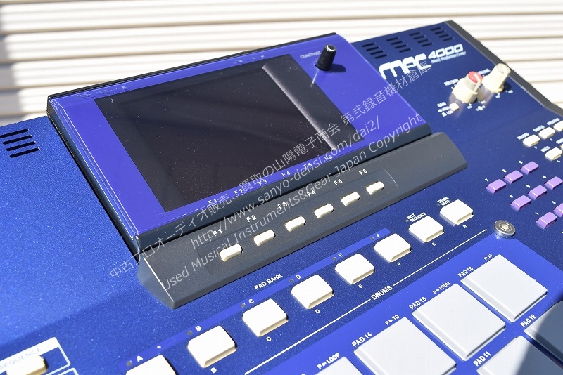 AKAI MPC4000 サンプラー｜中古 山陽電子商会 第弐録音機材倉庫