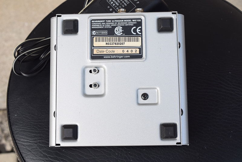 BEHRINGER MIC100 TUBEマイクプリアンプ | 中古 山陽電子商会 第弐録音