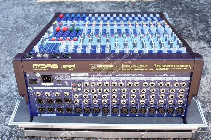 MIDAS VENICE 160 ハードケース付属 アナログミキサー｜中古 山陽電子