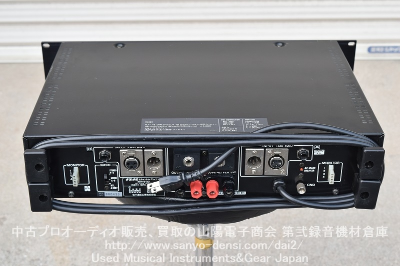 中古音響機材】 RAMSA WP-9110 PAパワーアンプ | 山陽電子商会
