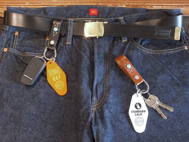 通販 アメカジ 札幌 送料無料 HTC ×SD 別注 キーホルダー STANDARD