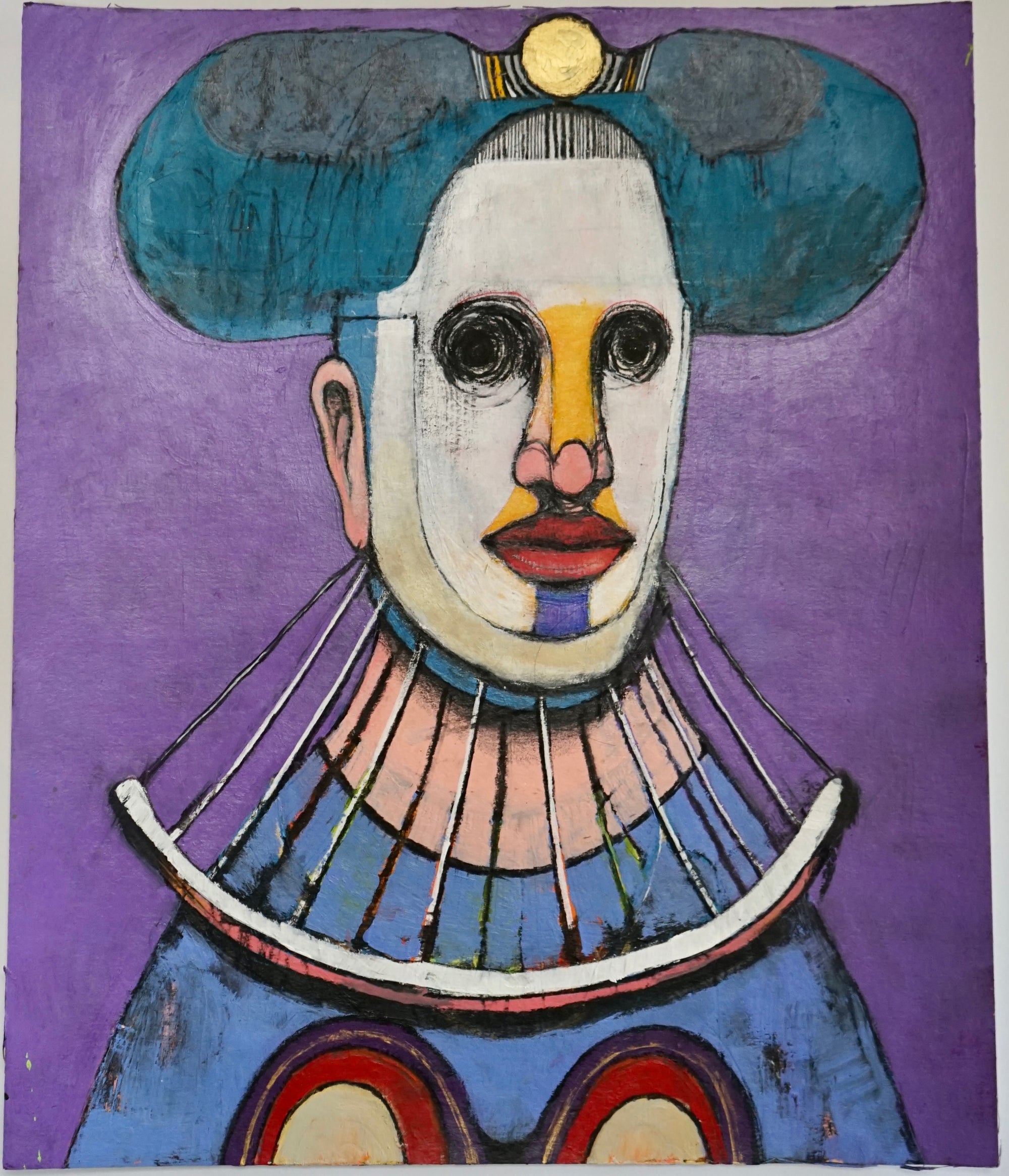 Mixed Media Painting #27 - Sara Japanese Pottery