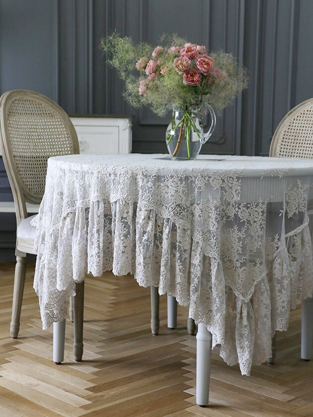 Chez moi テーブルクロス Provenza ライトベージュ