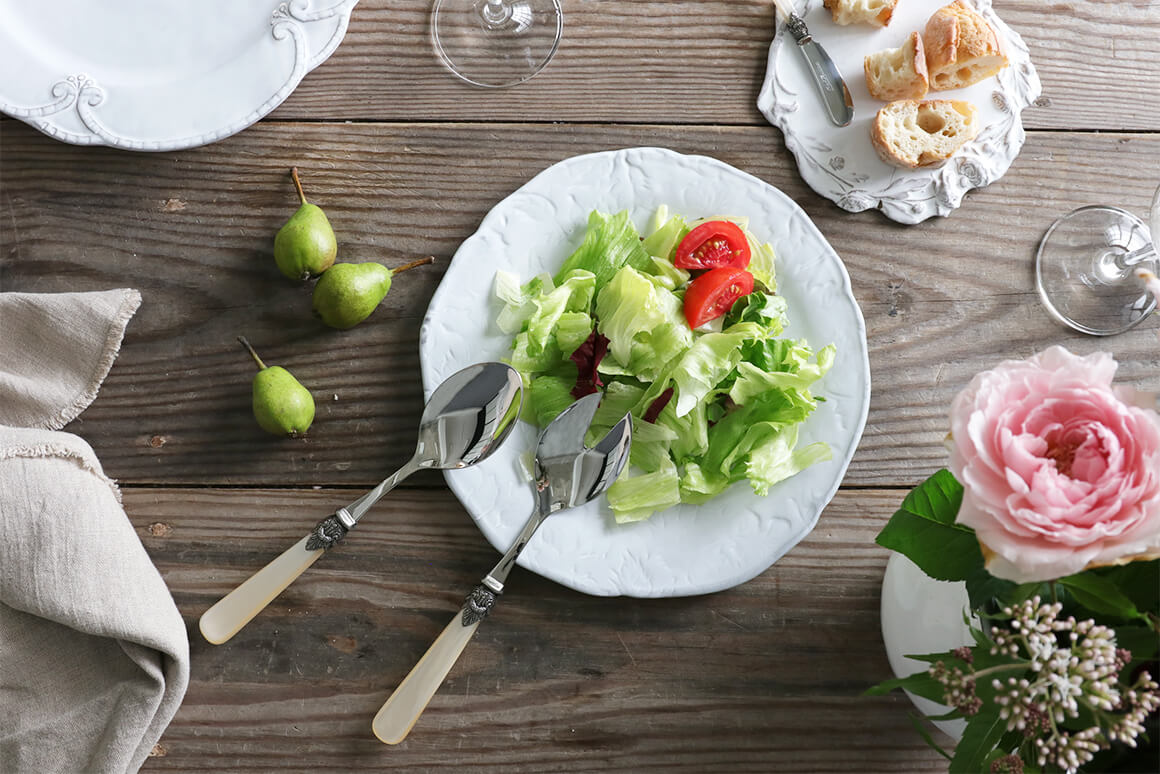 イタリア EME（エメ）社 Napoleonサーバーパールアイボリー