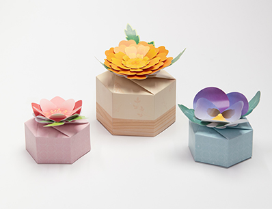 スプリングフラワーボックス｜ペパクラ・パックシリーズ(オブジェ