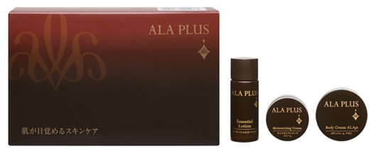 ALA配合の保湿化粧品シリーズ「ALA PLUSスキンケアシリーズ」を