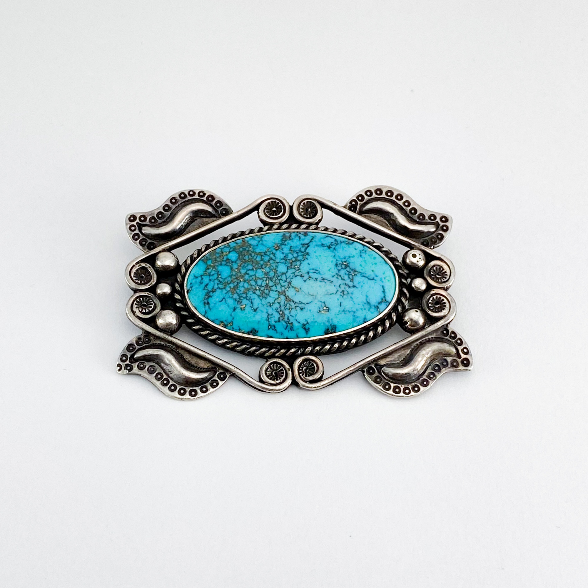 Brooch | ターコイズ・メンズシルバーアクセサリー通販 SKYSTONE TRADING