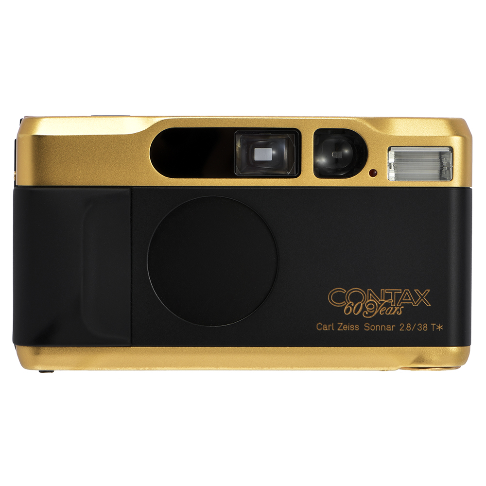 CONTAX T2 GOLD 60 YEARS LIMITED EDITION POINT & SHOOT FILM CAMERA