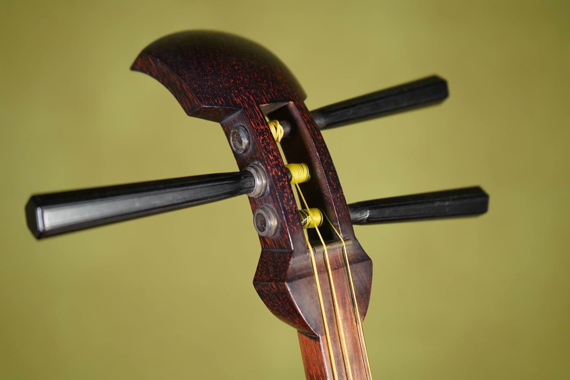 三味線 江戸時代の三味線 (細棹)