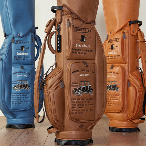 SFC-019CB.キャメル（合成皮革） – キャディバッグ・ゴルフバッグ