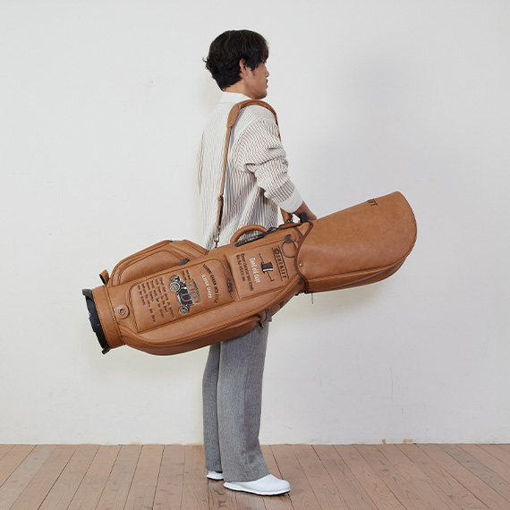 SFC-019CB.キャメル（合成皮革） – キャディバッグ・ゴルフバッグ