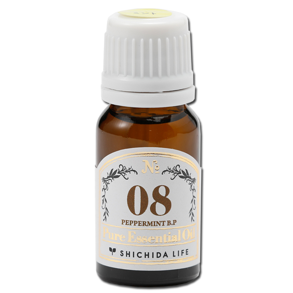 Pureエッセンシャルオイル No.08 ペパーミントB.P【食学・くらし