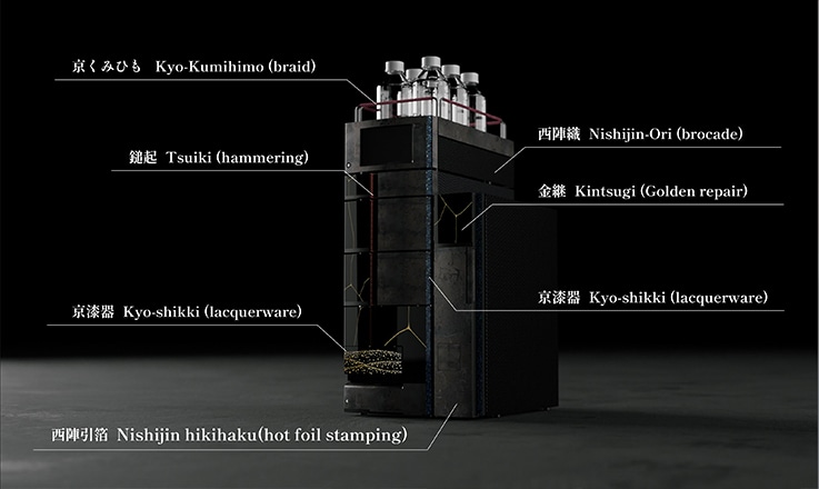 京都の伝統工芸で彩る島津の装置期間限定で大阪・関西万博に展示