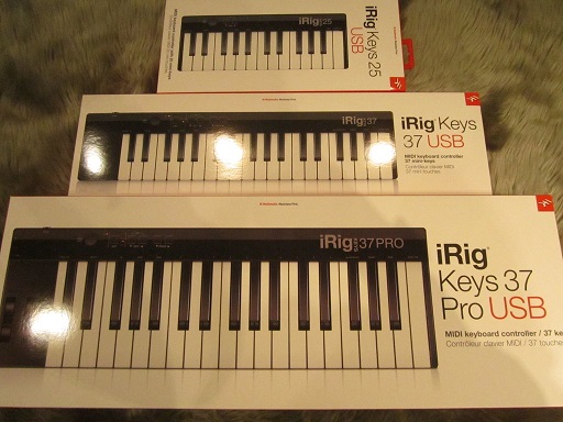 人気のiRig KeyシリーズにNEWラインナップが追加！絶賛発売中です