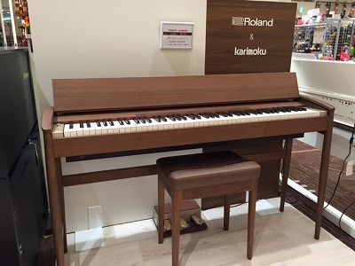 カリモク×ローランド電子ピアノ きよら-KIYOLA- KF-10 展示＆お試し