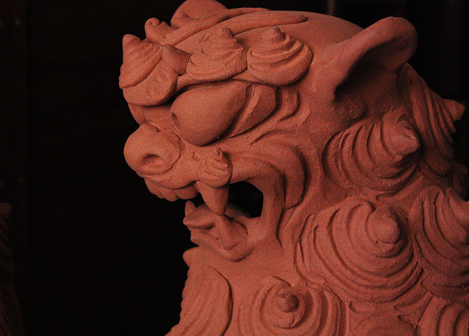 立横（荒焼） シーサー 陸拾 作 宮城 勝人/スマフォ版