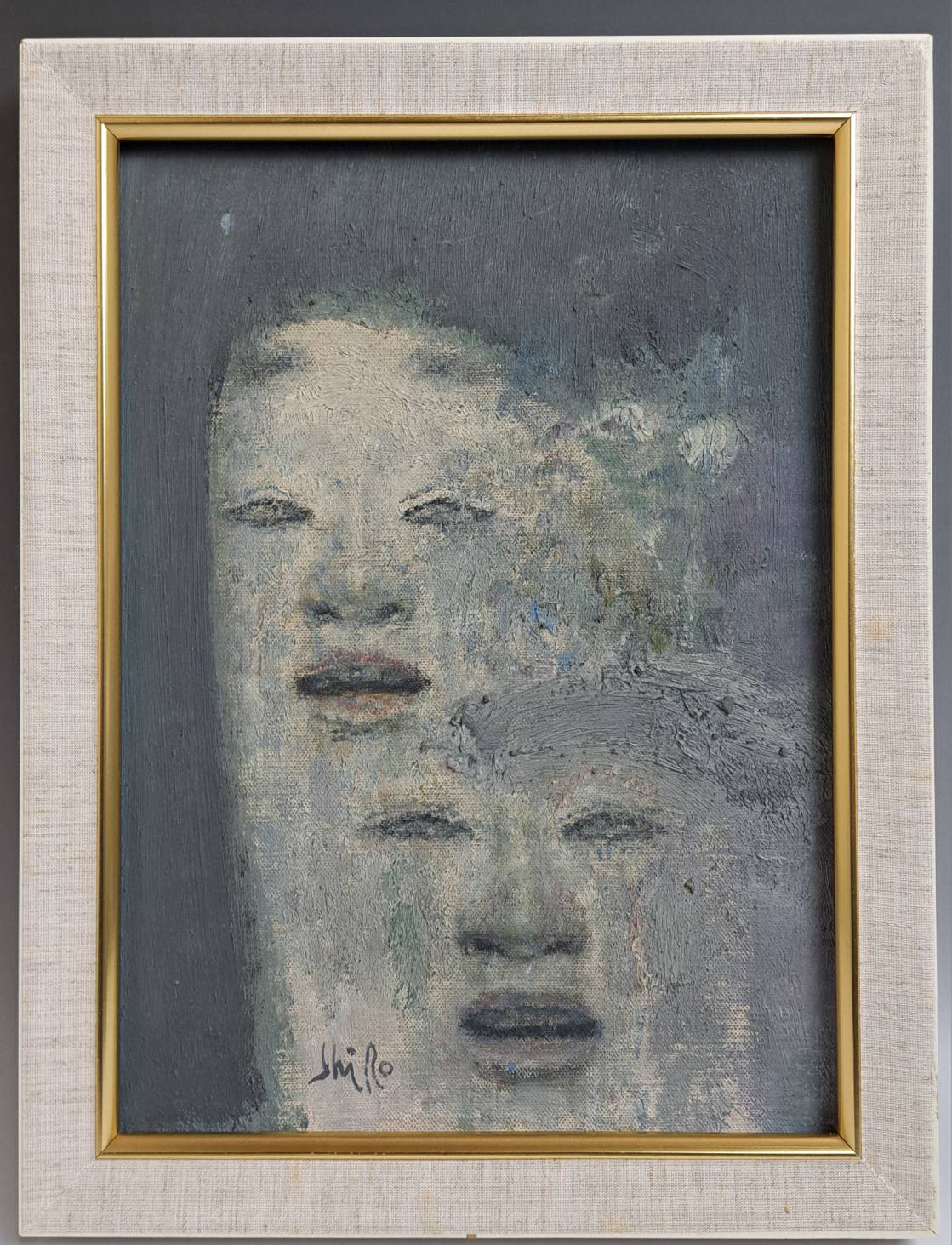 和気史郎 キャンパスに油彩「清怨」 | 新栄堂