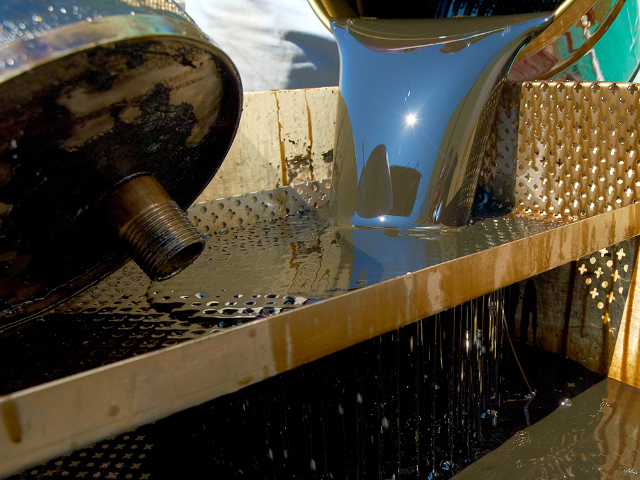 m.yochhan】信州工業廃油ストーブSG-30BX タンク・煙突付き m.yochhan