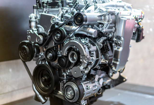 自動車エンジンのタフな要求にもこたえるアルミ合金製の鋳造部品