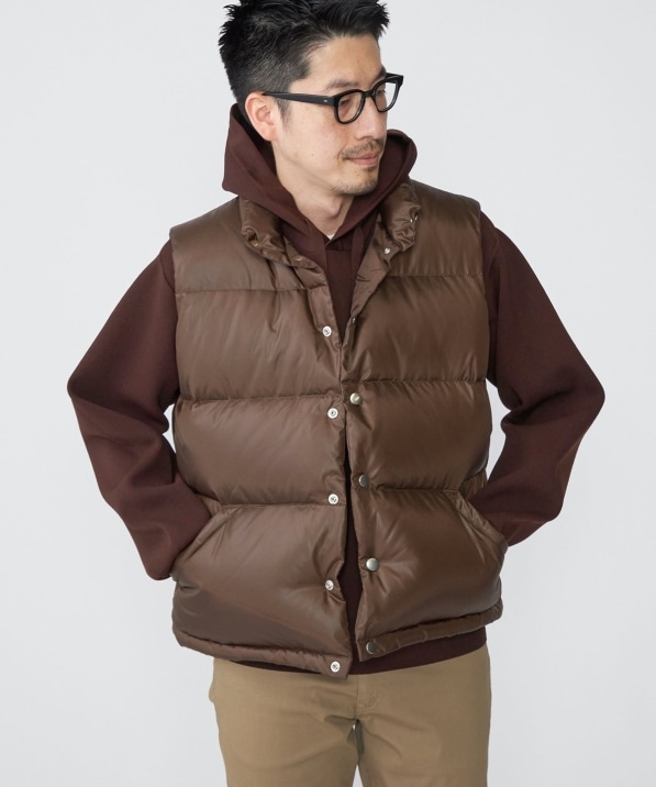 SHIPS: 〈撥水加工〉光電子(R) オーセンティック ダウン ベスト