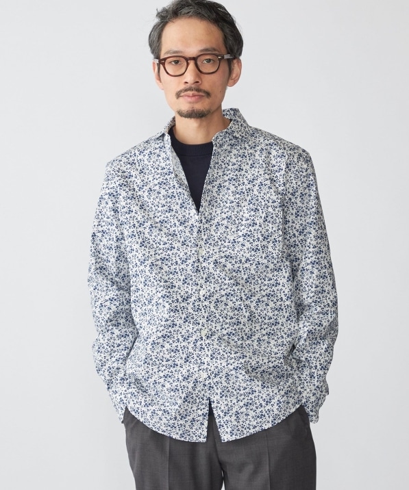 SHIPS: セミワイド フラワー プリント シャツ｜ SHIPS 公式サイト