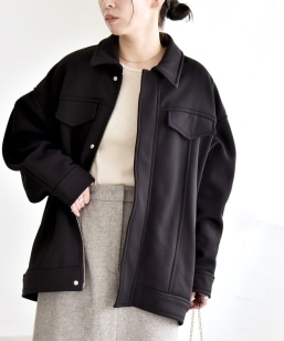 quaranciel: ツイード ダブル ジップ ブルゾン｜ SHIPS 公式サイト