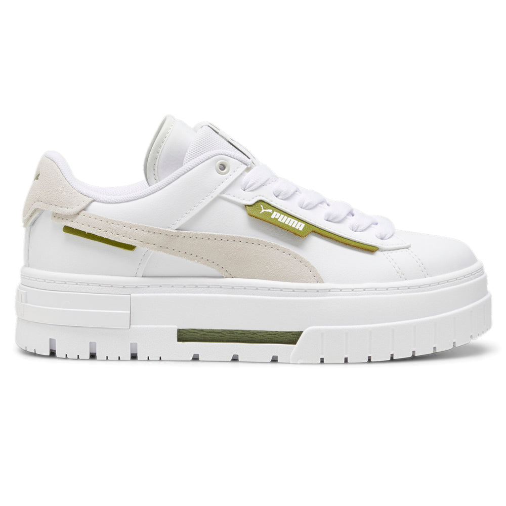 Shop White Womens Puma Mayze Crashed Platform Sneakers – Shoebacca