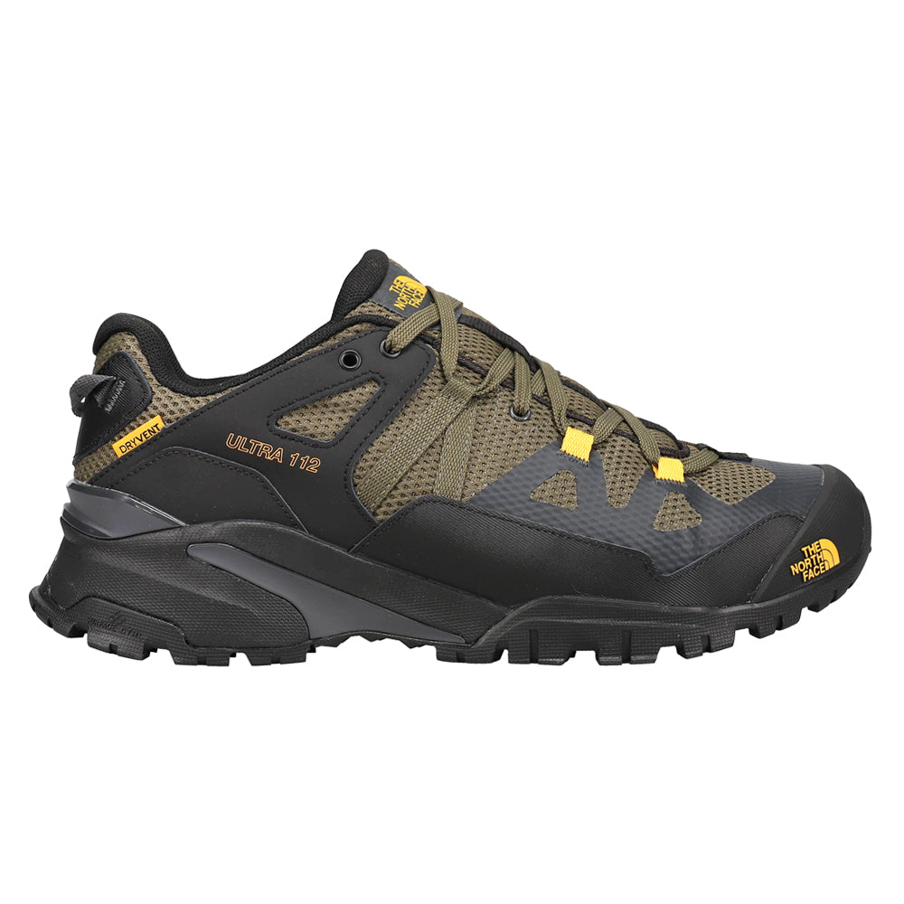 Shop Green Mens The North Face Ultra 112 Waterproof Trail Running