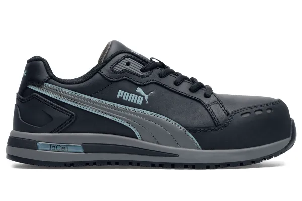 Women's PUMA Safety Airtwist Low Black Composite Toe Sneakers