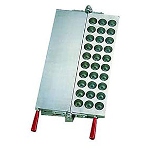 蜜元研究所 蜜元式 焼饅頭機 2連 都市ガス 鯛焼 - 調理器具のSHOKUBI