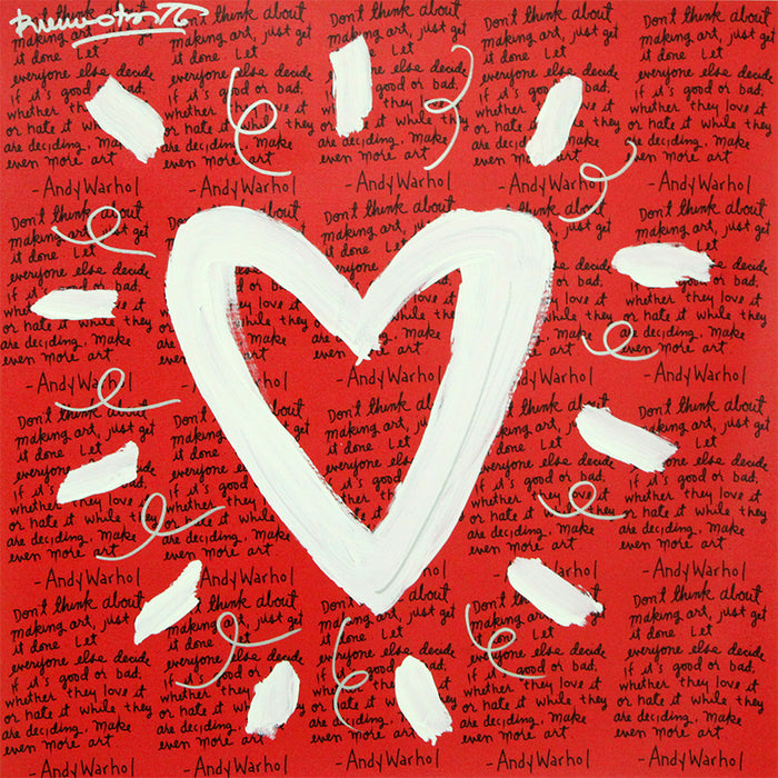 ANDY'S HEART - Mixed Media Original – Shop Britto