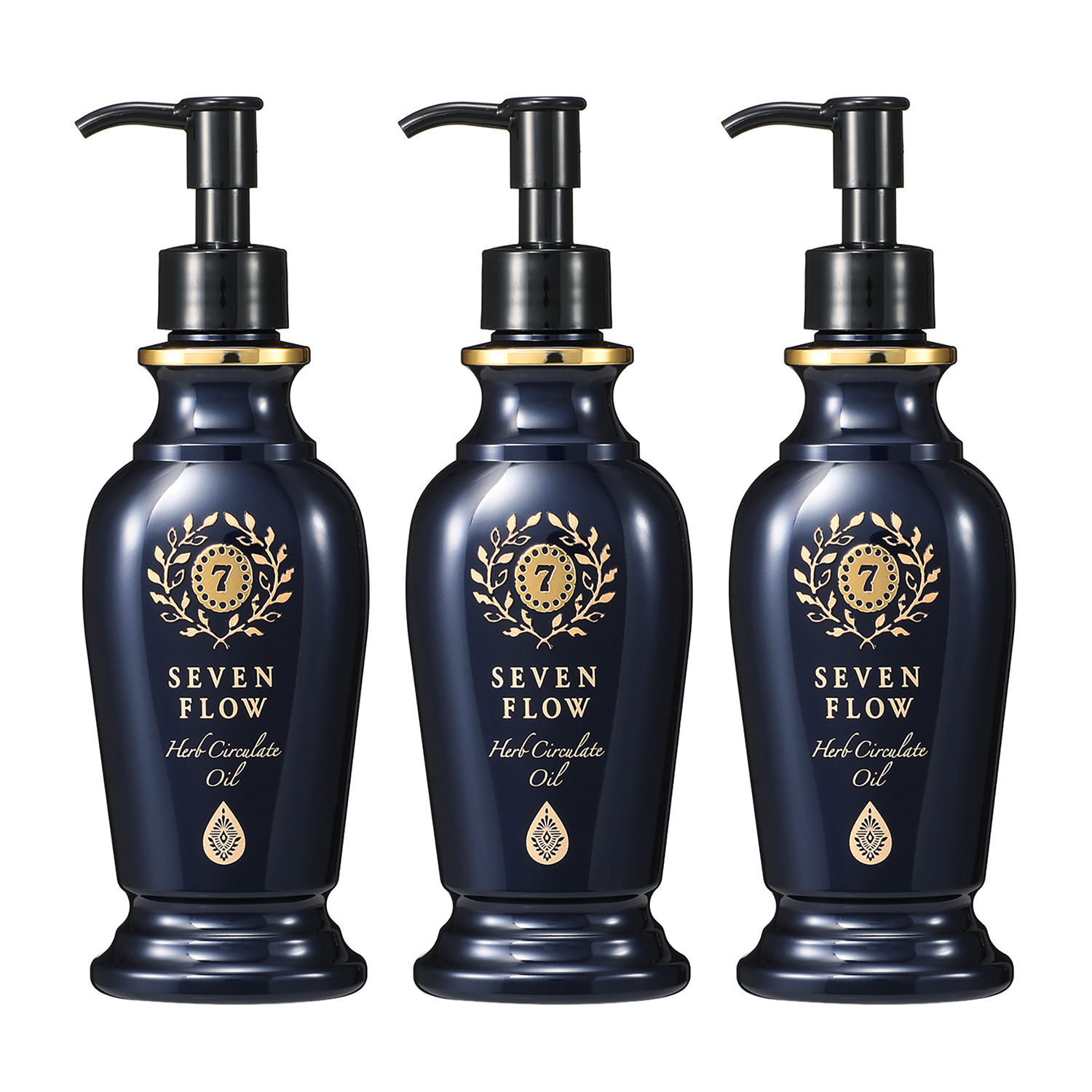 セブン フロー ハリツヤ潤い美肌へ 25種の厳選オイル＆コラーゲン