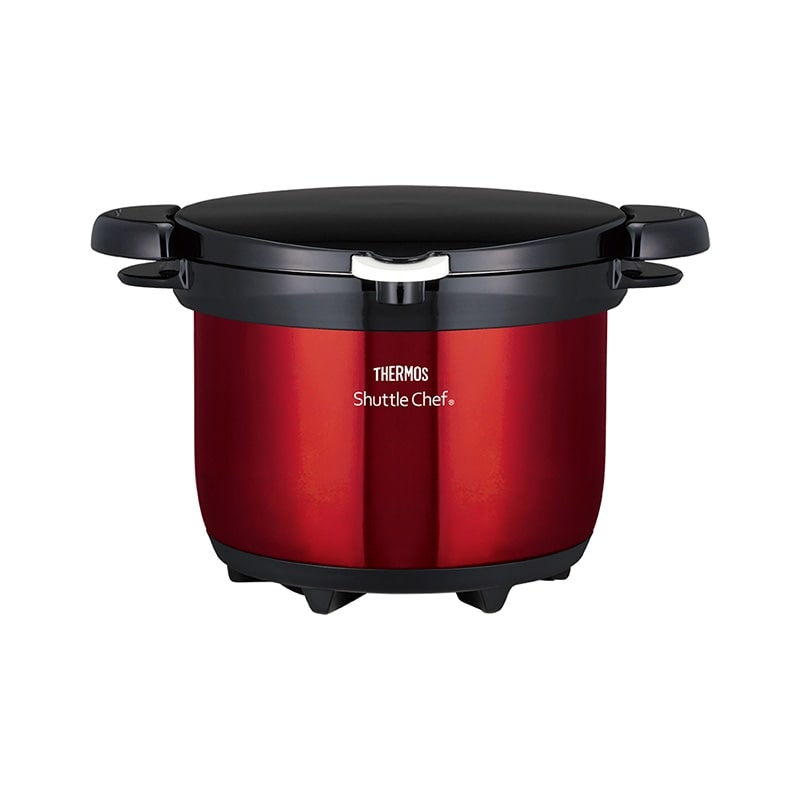 公式通販】真空保温調理器シャトルシェフ KBH-3000 ルビーレッド(RBR