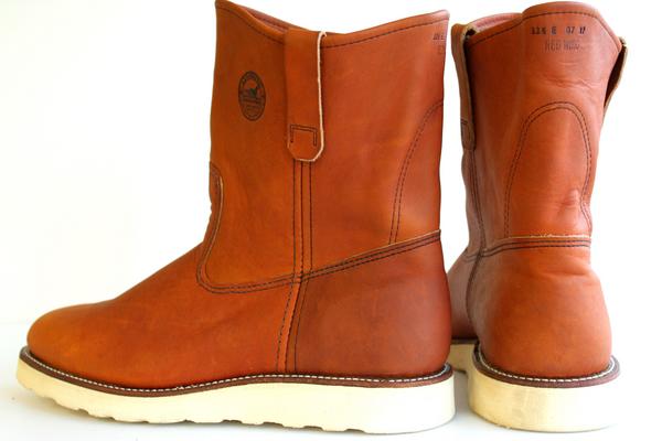 デッドストック☆90s USA製 REDWINGレッドウイング 866 緑犬タグ アイ