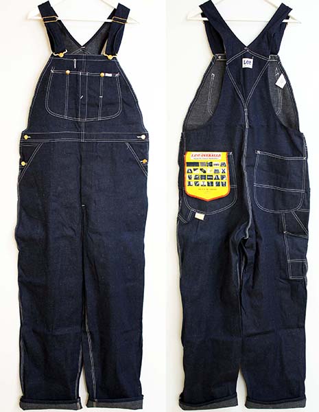 デッドストック☆70s USA製 Leeリー デニム オーバーオール w42 L32