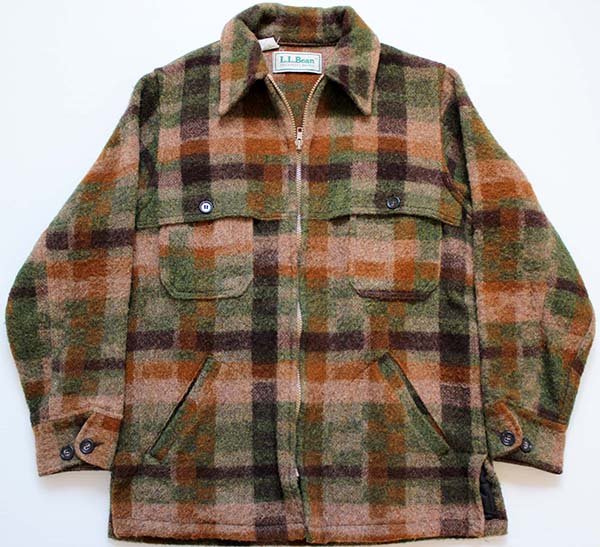 エルエルビーン ドライバーズニット ジャケット チェック総柄 XXL リブ