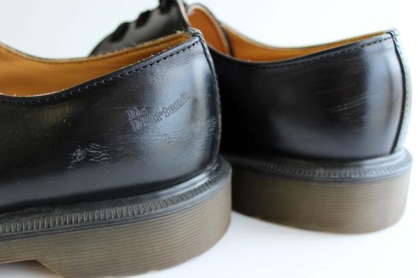 英国製 DR.MARTENSドクターマーチン 3ホール レザーシューズ 黒 UK7