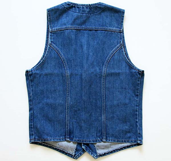 80s USA製 Wranglerラングラー デニムベスト M - Sixpacjoe Web Shop