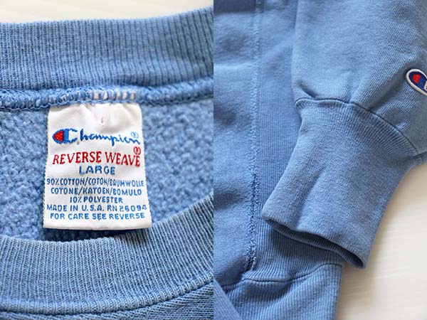 90s USA製 Championチャンピオン GUSTAVUS ADOLPHUS リバースウィーブ