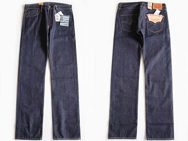 未使用☆USA製 Levi'sリーバイス 501 CONE DENIM WHITE OAK デニム
